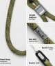 Ringke Rope Hand Strap - Universeel Telefoonkoord / Polsband Olive