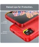 Samsung Galaxy Xcover 6 Pro Hoesje Geborsteld TPU Flexibele Back Cover Rood