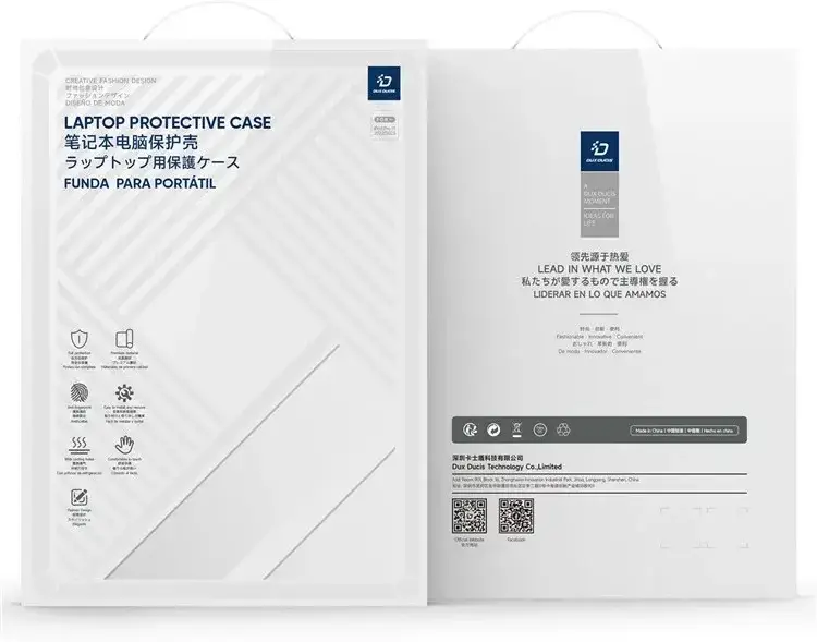 Dux Ducis LCGM - MacBook Air 13 Inch Hoes (2016/2021) - Transparant afbeelding 9
