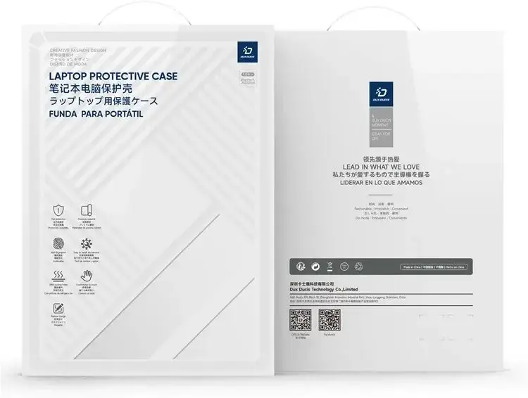 Dux Ducis LCGM - MacBook Air 13 Inch Hoes (2022/2024) - Transparant afbeelding 12