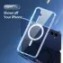 Dux Ducis Clin Samsung Galaxy S25 Plus Hoes MagSafe / Qi2 Back Cover Transparant afbeelding 8