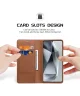 Dux Ducis Hivo Samsung Galaxy S25 Ultra Hoesje RFID Book Case Bruin