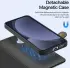 Dux Ducis Lawa Samsung Galaxy S25 Hoesje 2-in-1 Wallet Book Case MagSafe Zwart afbeelding 5
