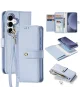 Dux Ducis Lawa Samsung Galaxy S25 Hoesje 2-in-1 Wallet Book Case MagSafe Blauw