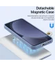 Dux Ducis Lawa Samsung Galaxy S25 Hoesje 2-in-1 Wallet Book Case MagSafe Blauw