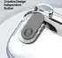 Dux Ducis PECL AirPods 4 Hoesje met Aluminum Haak Transparant Grijs afbeelding 4