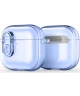 Dux Ducis PECL AirPods 4 Hoesje met Aluminum Haak Transparant Blauw