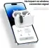 Dux Ducis PECL AirPods 4 Hoesje met Aluminum Haak Transparant Roze afbeelding 6