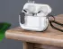 Dux Ducis PECL AirPods 4 Hoesje met Aluminum Haak Transparant Roze afbeelding 8