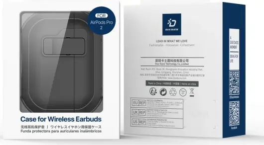 Dux Ducis PECP AirPods 4 Hoesje met Aluminum Haak Zwart afbeelding 10