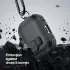 Dux Ducis PECP AirPods 4 Hoesje met Aluminum Haak Zwart afbeelding 3