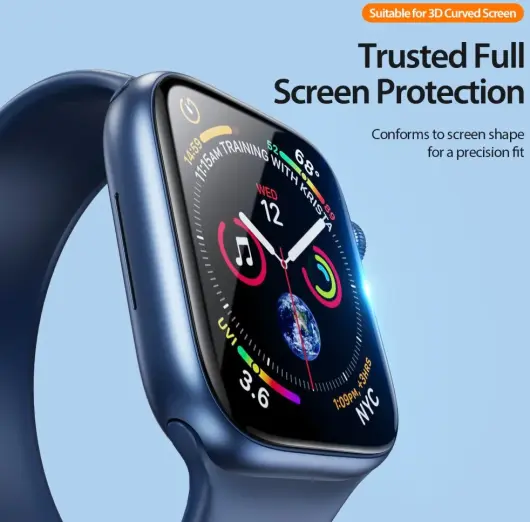 Dux Ducis - Apple Watch 10 46MM Screen Protector - PMMA (2-Pack) afbeelding 6