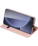 Dux Ducis Skin Pro Samsung Galaxy S25 Hoesje Portemonnee Book Case Roze