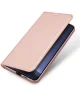 Dux Ducis Skin Pro Samsung Galaxy S25 Hoesje Portemonnee Book Case Roze