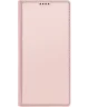 Dux Ducis Skin Pro Samsung Galaxy S25 Ultra Hoesje Portemonnee Book Case Roze