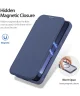 Dux Ducis Skin X Pro Samsung Galaxy S25 Hoesje MagSafe Book Case Blauw