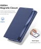 Dux Ducis Skin X Pro Samsung Galaxy S25 Ultra Hoesje MagSafe Book Case Blauw