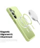 Dux Ducis Yind Samsung Galaxy S25 Hoesje MagSafe Back Cover Groen