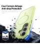 Dux Ducis Yind Samsung Galaxy S25 Hoesje MagSafe Back Cover Groen