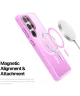 Dux Ducis Yind Samsung Galaxy S25 Ultra Hoesje MagSafe Back Cover Roze