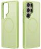 Dux Ducis Yind Samsung Galaxy S25 Ultra Hoesje MagSafe Back Cover Groen