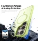 Dux Ducis Yind Samsung Galaxy S25 Ultra Hoesje MagSafe Back Cover Groen