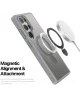 Dux Ducis Yind Samsung Galaxy S25 Ultra Hoesje 360° MagSafe Stand Grijs