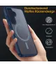 Samsung Galaxy S25 Hoesje met MagSafe / Qi2 Back Cover Matte Donkerblauw