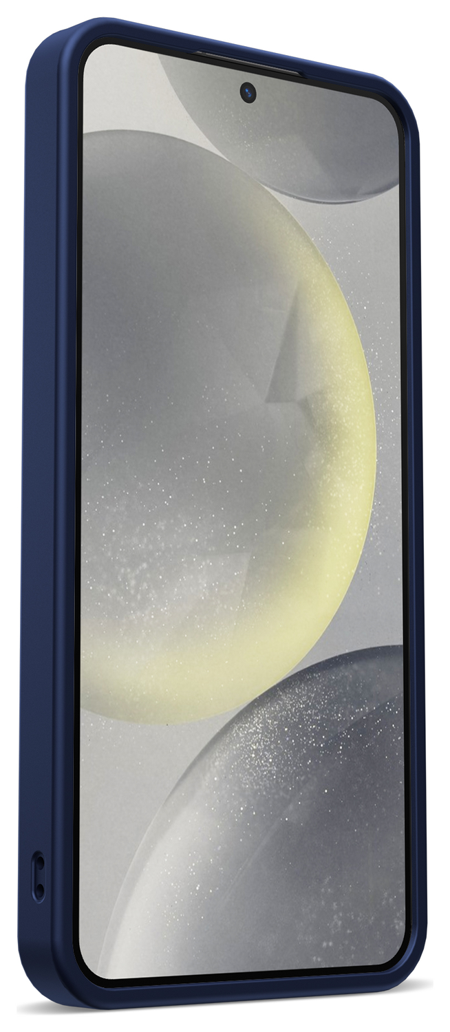 Samsung Galaxy S25 Hoesje met MagSafe / Qi2 Back Cover Matte Donkerblauw afbeelding 14