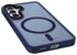 Samsung Galaxy S25 Hoesje met MagSafe / Qi2 Back Cover Matte Donkerblauw afbeelding 10