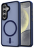 Samsung Galaxy S25 Hoesje met MagSafe / Qi2 Back Cover Matte Donkerblauw