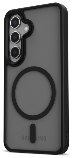 Samsung Galaxy S25 Hoesje met MagSafe / Qi2 Back Cover Matte Zwart afbeelding 13