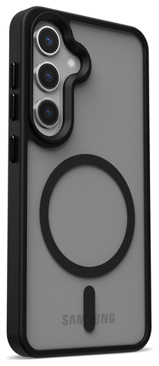 Samsung Galaxy S25 Hoesje met MagSafe / Qi2 Back Cover Matte Zwart afbeelding 14