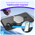 Samsung Galaxy S25 Hoesje met MagSafe / Qi2 Back Cover Matte Zwart afbeelding 6