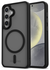 Samsung Galaxy S25 Hoesje met MagSafe / Qi2 Back Cover Matte Zwart afbeelding 1
