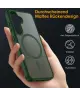 Samsung Galaxy S25 Hoesje met MagSafe / Qi2 Back Cover Matte Groen