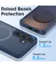 Samsung Galaxy S25 Plus Hoesje met MagSafe / Qi2 Back Cover Matte Donkerblauw