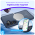 Samsung Galaxy S25 Plus Hoesje met MagSafe / Qi2 Back Cover Matte Donkerblauw afbeelding 6