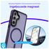 Samsung Galaxy S25 Plus Hoesje met MagSafe / Qi2 Back Cover Matte Paars afbeelding 6