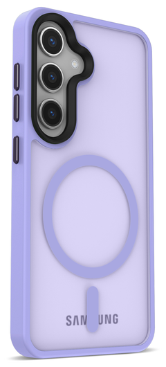 Samsung Galaxy S25 Plus Hoesje met MagSafe / Qi2 Back Cover Matte Violet afbeelding 14