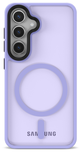 Samsung Galaxy S25 Plus Hoesje met MagSafe / Qi2 Back Cover Matte Violet afbeelding 7