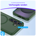 Samsung Galaxy S25 Plus Hoesje met MagSafe / Qi2 Back Cover Matte Groen afbeelding 5