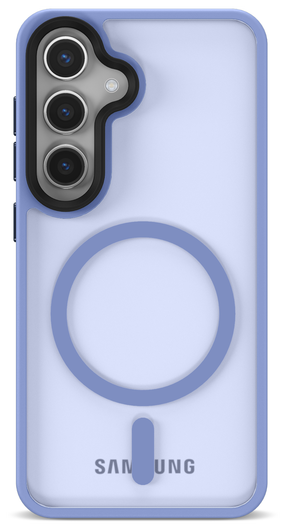 Samsung Galaxy S25 Plus Hoesje met MagSafe / Qi2 Back Cover Matte Blauw afbeelding 7