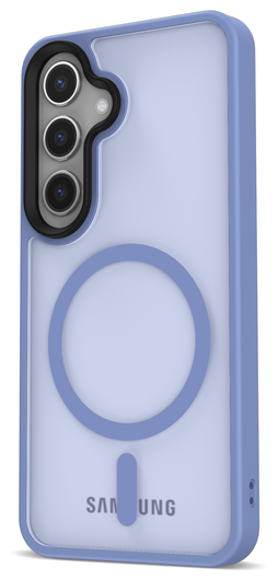 Samsung Galaxy S25 Plus Hoesje met MagSafe / Qi2 Back Cover Matte Blauw afbeelding 13