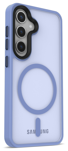 Samsung Galaxy S25 Plus Hoesje met MagSafe / Qi2 Back Cover Matte Blauw afbeelding 14