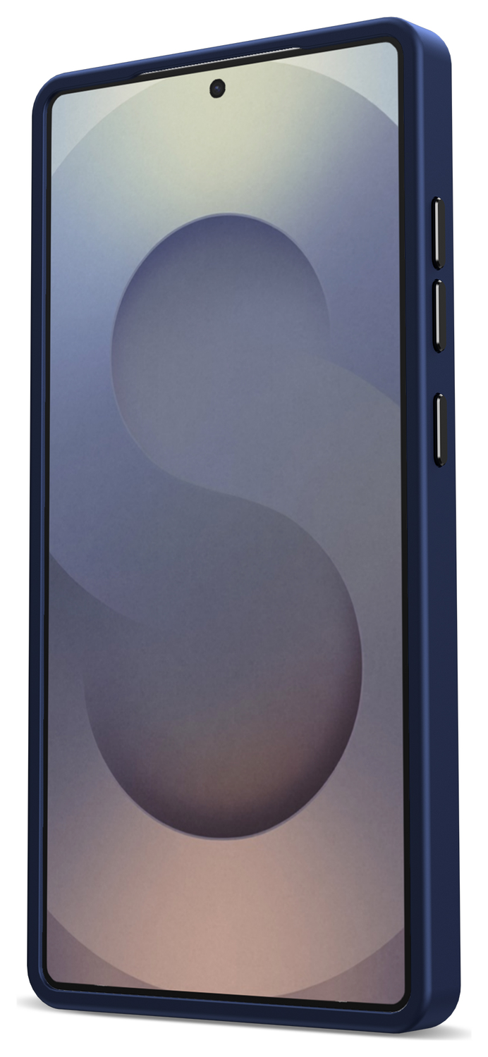 Samsung Galaxy S25 Ultra Hoesje met MagSafe / Qi2 Back Cover Matte Donker Blauw afbeelding 12