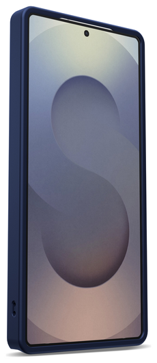 Samsung Galaxy S25 Ultra Hoesje met MagSafe / Qi2 Back Cover Matte Donker Blauw afbeelding 10