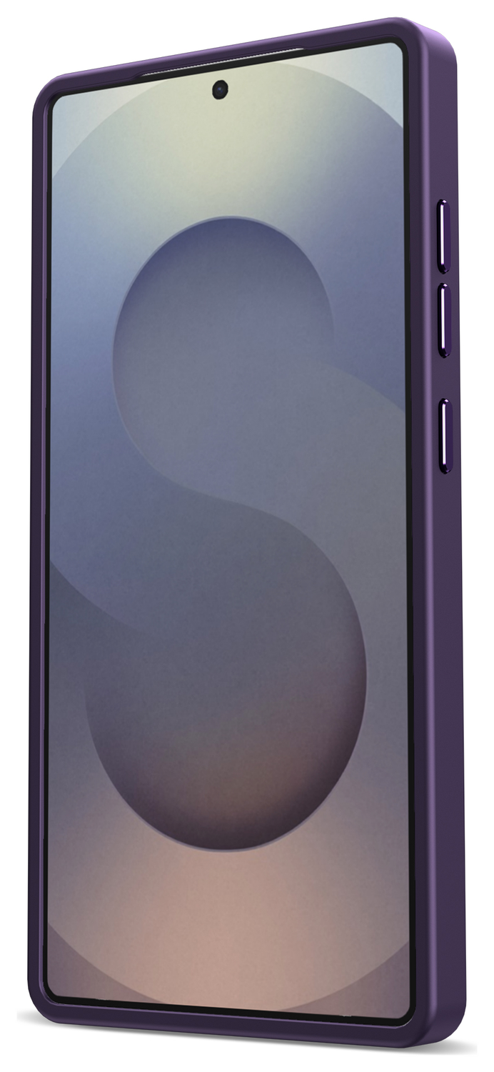 Samsung Galaxy S25 Ultra Hoesje met MagSafe / Qi2 Back Cover Matte Paars afbeelding 11