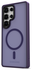 Samsung Galaxy S25 Ultra Hoesje met MagSafe / Qi2 Back Cover Matte Paars afbeelding 12