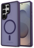 Samsung Galaxy S25 Ultra Hoesje met MagSafe / Qi2 Back Cover Matte Paars